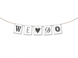 Girlanda "WE DO"