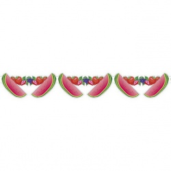 Girlanda - motiv Meloun